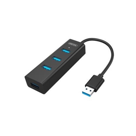 Hub USB Unitek Y-3089 4xUSB 3.0 czarny