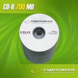 CD-R Esperanza 56x 700MB (Spindle 100) Silver
