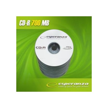 CD-R Esperanza 56x 700MB (Spindle 100) Silver