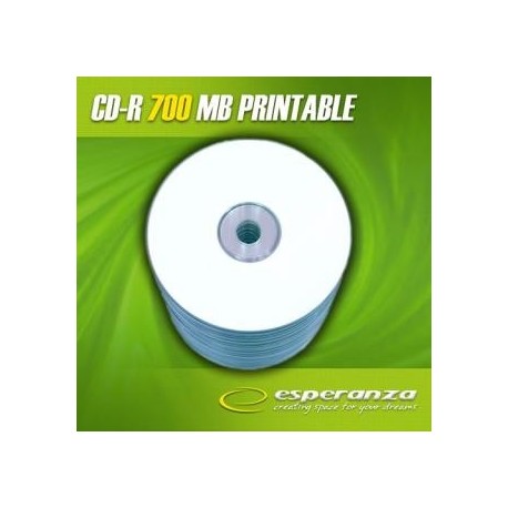 CD-R Esperanza 56x 700MB (Spindle 100) Printable