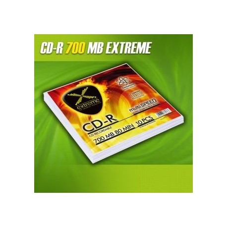 CD-R Extreme 56x 700MB (Koperta 10)