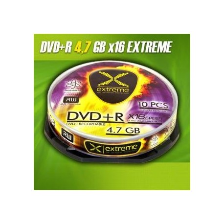 DVD+R Extreme 16x 4,7GB (Cake 10)