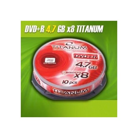 DVD+R Titanum 8x 4,7GB (Cake 10)