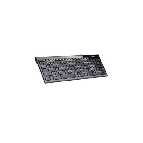 Klawiatura przewodowa A4Tech Notebook Touch KX-100 czarna