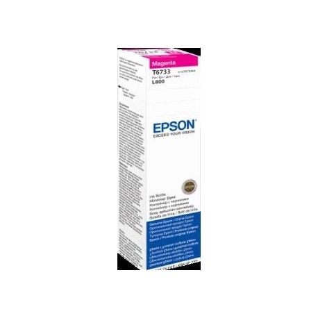 Atrament magenta w butelce 70 ml (T6733) do Epson L800/L850