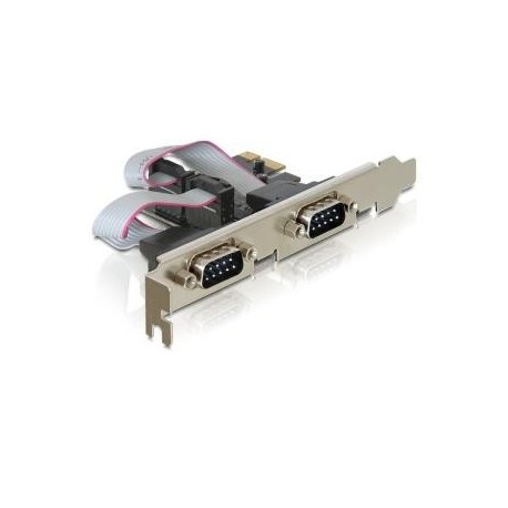 Kontroler COM Delock PCIe 2x RS-232/COM 9-pin