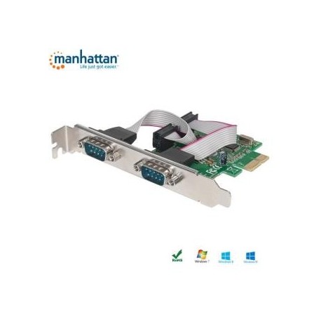 Kontroler COM Manhattan X-PCI-2SER2 PCIe 2x RS-232/COM ICC