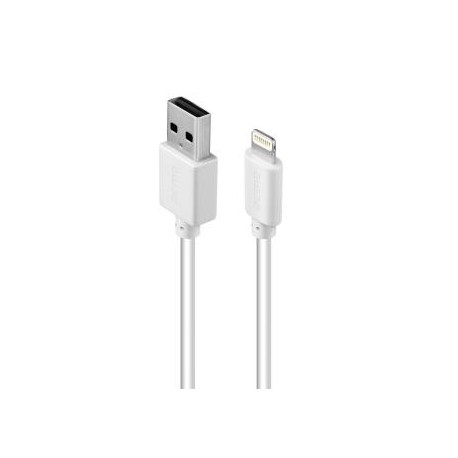 Kabel USB 2.0 Acme CB1031W A/M - Lightning/M, 1m, biały