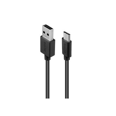 Kabel USB 2.0 Acme CB1042 A/M - C/M, 2m, czarny