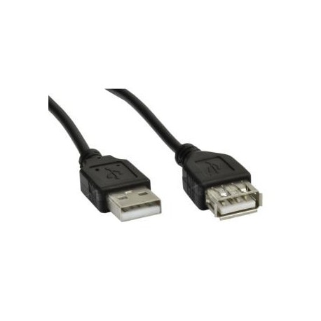 Przedłużacz USB 2.0 Akyga AK-USB-07 USB A(M) - A(F) 1,8m czarny