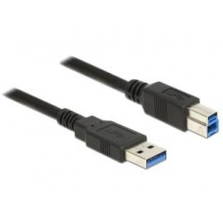 Kabel USB AM-BM 3.0 Delock 5m czarny