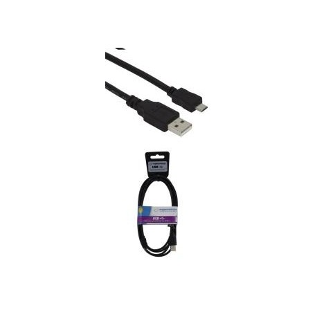Kabel Micro USB 2.0 A-B M/M Esperanza EB145 2m Ekranowany