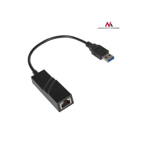 Kabel adapter Maclean MCTV-581 USB 3.1 (M) - LAN 1Gb RJ45 