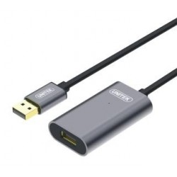 Przedłużacz USB 2.0 Unitek Y-275 USB A(M) - A(F), aktywny 30m