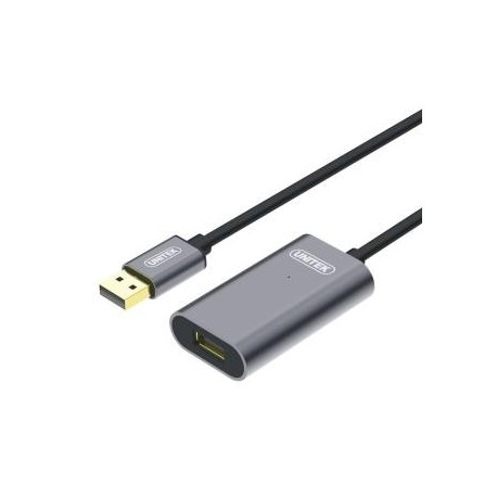 Przedłużacz USB 2.0 Unitek Y-275 USB A(M) - A(F), aktywny 30m