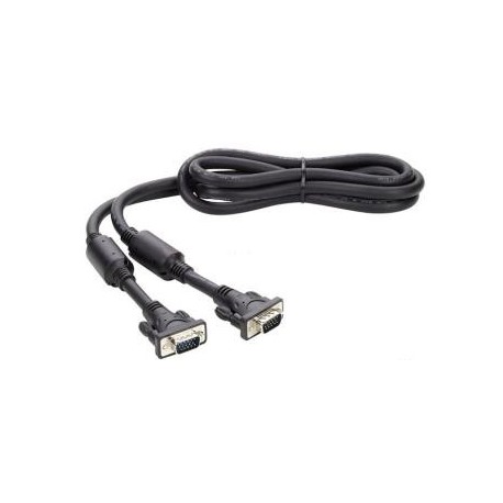Kabel monitorowy XGA Qoltec 2xFerryt M/M 1,5m