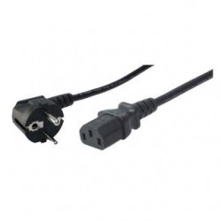Kabel zasilający LogiLink CP095 Schuko C13 VDE czarny 3m