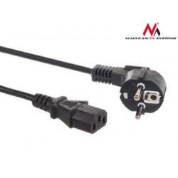 Kabel zasilający Maclean MCTV-691 3 pin 1,5m wtyk EU 