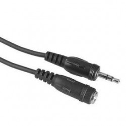 Kabel audio Hama Jack 3,5mm GN - Jack 3,5mm WT 2,5m