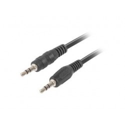Kabel audio Lanberg stereo minijack - minijack M/M 1,2m