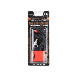 Kabel Natec Extreme Media MINIJACK-2XRCA (CHINCH) M/M 2,5m stereo (blister)