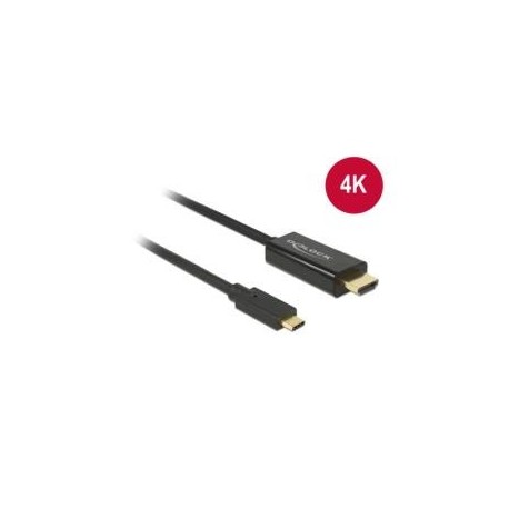 Kabel adapter Delock USB type-C(M) - HDMI(M) 4K 30Hz 1m