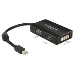 Adapter Delock mini DisplayPort - HDMI/VGA/DVI