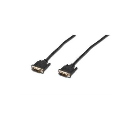 Kabel połączeniowy Assmann DVI-D SingleLink DVI-D (18+1)M/M czarny 2m