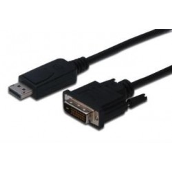 Kabel połączeniowy Assmann DisplayPort - DVI (24-1) M/M 1m