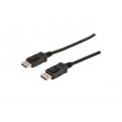 Kabel DisplayPort Assmann DP/M-DP/M, 1.2, 4K UHD, czarny, 1m