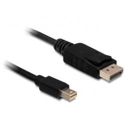 Kabel Delock DisplayPort MINI M na DisplayPort M 5m złoty