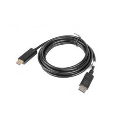 Kabel adapter Lanberg CA-DPHD-10CC-0030-BK DisplayPort (M) - HDMI 3m (M) czarny