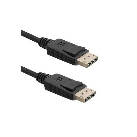 Kabel DisplayPort v1.2 Qoltec męski DisplayPort v1.2 męski 4Kx2K 2m