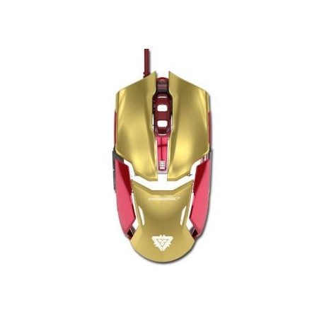Mysz przewodowa E-Blue IRON MAN ARMOR optyczna Gaming złoto-czerwona