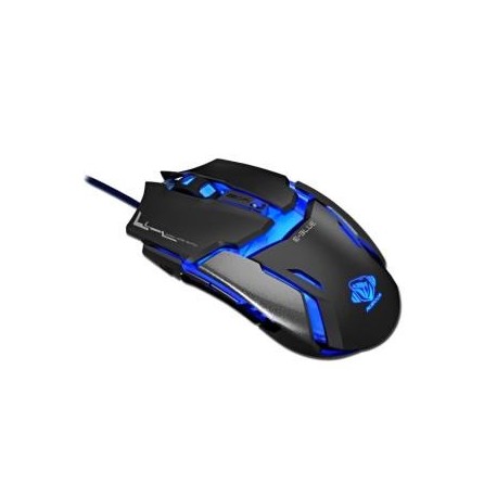 Mysz przewodowa E-Blue Auroza Type IM optyczna Gaming czarno-niebieska