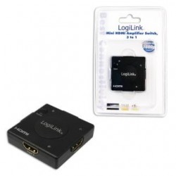 Switch HDMI LogiLink HD0006 3x HDMI, wzmacniacz
