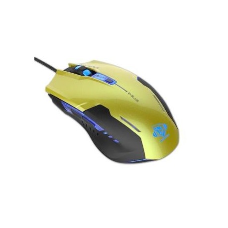 Mysz przewodowa E-Blue Auroza G optyczna Gaming czarno-zielona