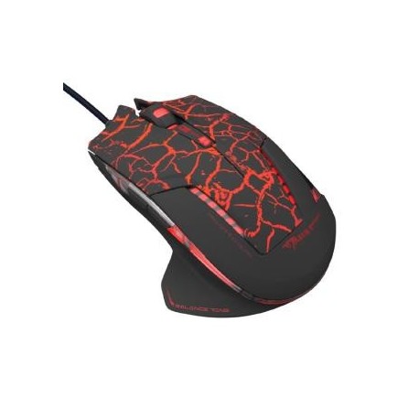 Mysz przewodowa E-Blue Mazer Pro optyczna Gaming czarno-czerwona
