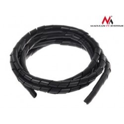 Osłona maskująca na kable Maclean MCTV-686 B (14.6*16mm) 3m czarna spirala