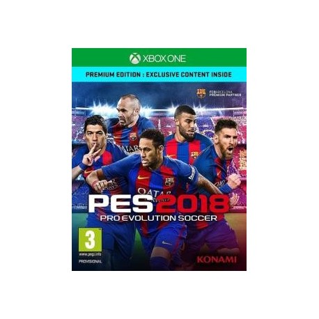 Pro Evolution Soccer 2018 Premium (XBOX ONE)