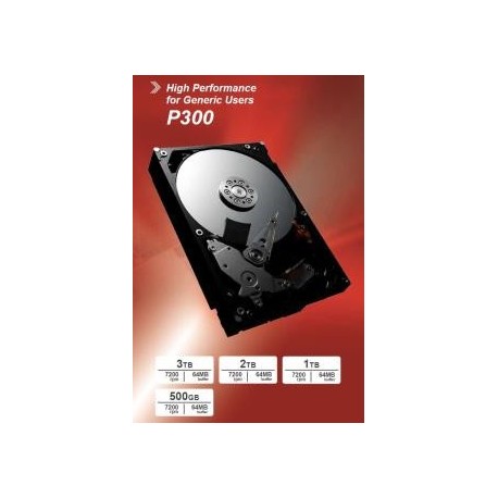 Dysk Toshiba P300 HDWD120EZSTA 3,5" 2TB SATA-III 7200 64MB