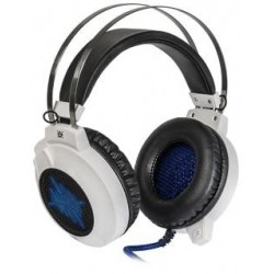 Słuchawki z mikrofonem Defender ICEFALL G-510D Gaming biało-niebieskie + GRA