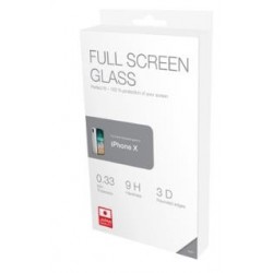 Szkło ochronne hartowane Acme na cały ekran 2,5D / 9H / 0,33mm do iPhone X (full screen)