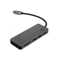 Hub USB-C Green Cell HDMI 4K DEX SD and MicroSD card slot USB 3.0