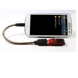 Kabel OTG Unitek Y-C438GBK USB 2.0 AF do microUSB BM