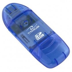 Titanum Czytnik Kart SDHC/MicroSDHC TA101B (SDHC Pen Drive)