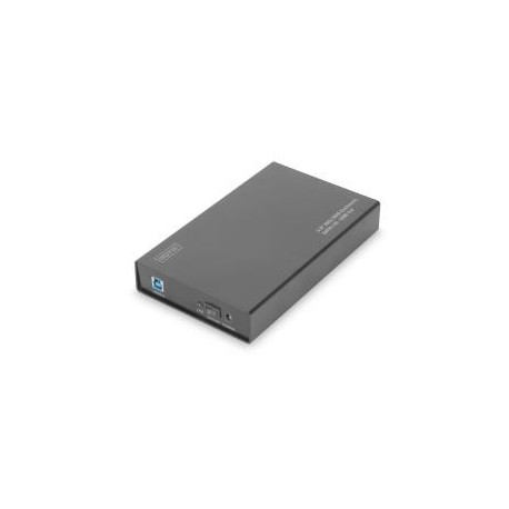 Obudowa Digitus USB 3.0 na dysk SSD/HDD 3.5" SATA III, z zasilaczem, aluminiowa