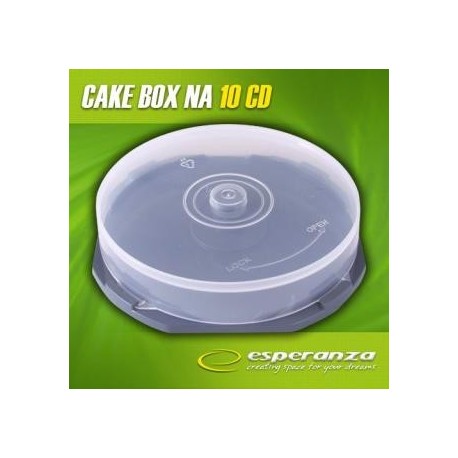 Pudełko Cake Box Esperanza na 10 CD - PAKOWANE W WOREK