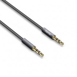 Kabel audio Hama jack 3,5mm - jack 3,5mm Elite 0,75m antracytowy