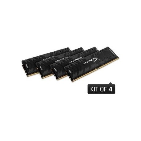 Pamięć DDR4 Kingston HyperX Predator 16GB (4x4GB) 3000MHz CL15 1,2V